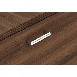 park walnut | satin nickel aluminum